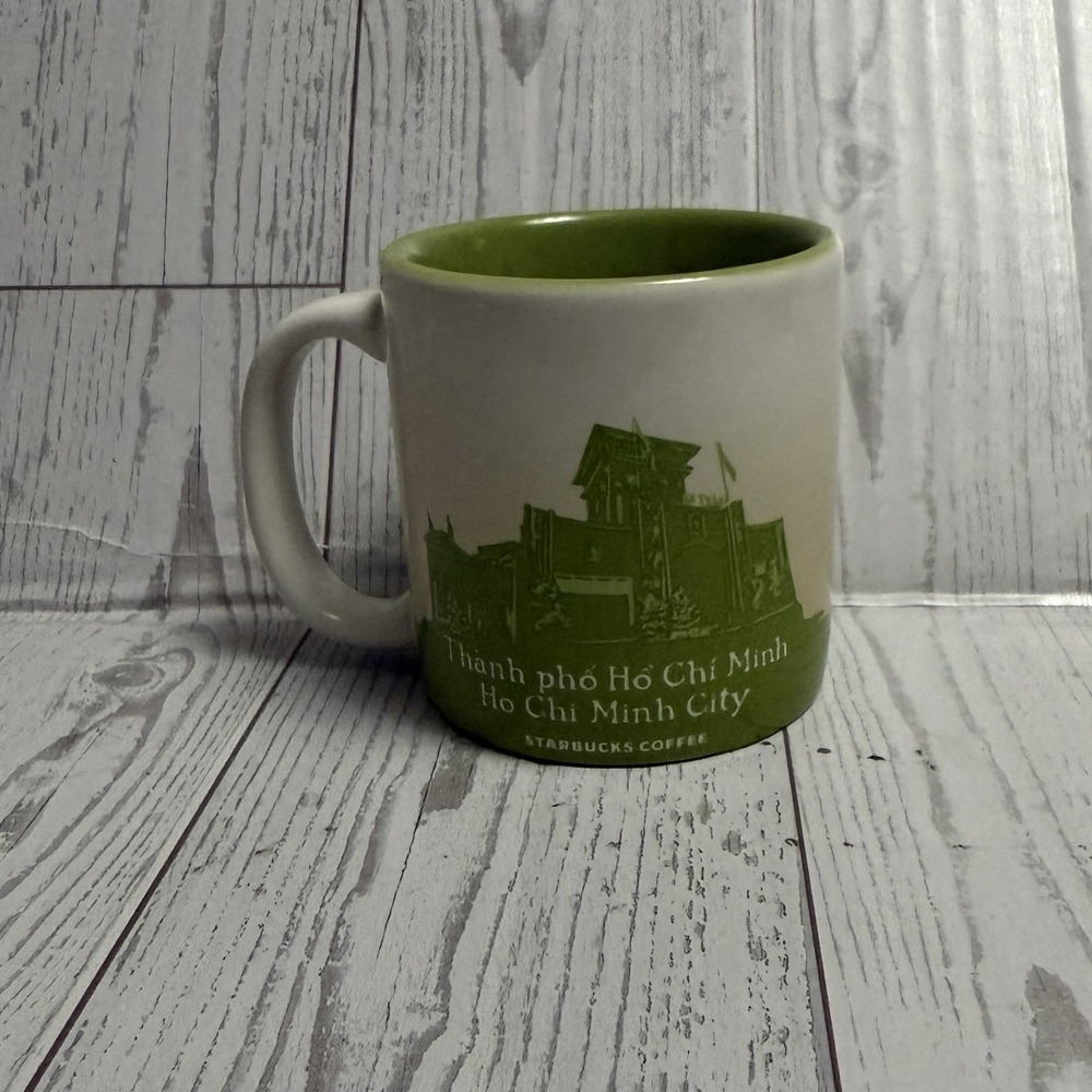 Starbucks Ho Chi Minh City Vietnam 3oz Demitasse Espresso Cup Collector Series - Picture 4 of 7